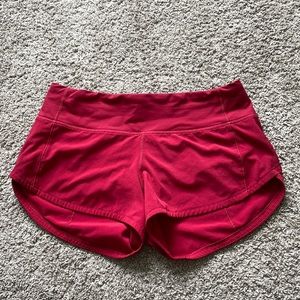 Lululemon speed up shorts